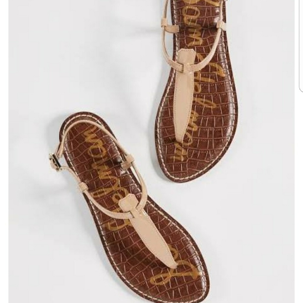 Sam Edelman Gigi Sandal, Size 9 M - Beige